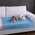 thumbnail image 2 of Estera de enfriamiento para perros, almohadilla de enfriamiento grande, cama de verano para mascotas para perros, gatos, perrera, manta transpirable para mascotas, manta autoenfriante para perros,, 2 of 7