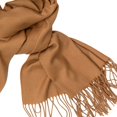 thumbnail image 3 of Fashion Solid Color 2021 Designer Women Scarf Winter Hijabs Tassels Long Lady Shawls Cashmere Like Pashmina Hijabs Scarves Wraps, 3 of 5
