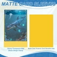 thumbnail image 4 of Uxcell Matte Card Sleeves, Trading Card Sleeves Deck Protectors Perfect for Trading Cards & Baseball & Sports & Magic Gathering & Magic Game Cards (Purple/Red/Blue, 300 Pcs), 4 of 7