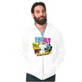 thumbnail image 5 of Flash Gordon Comic Strip Vintage Hero Zip Up Hoodie Men's Women's Brisco Brands M, 5 of 6
