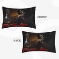 thumbnail image 4 of Fotbe Elegant Rose Skull Pillow Cases - Envelope Closure - Luxury, Extra Soft, Cooling Pillow Covers - Wrinkle, Fade, Stain Resistant-14"x20", 4 of 8