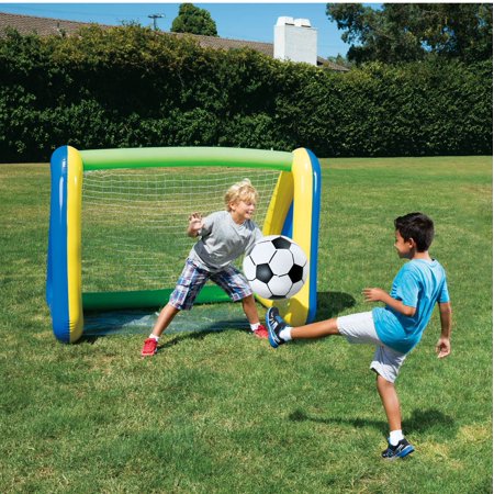 inflatable ball pit with basketball hoop