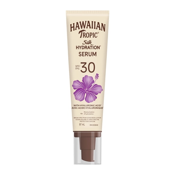 Hawaiian Tropic Silk Hydration Sunscreen Lotion Serum SPF 30
