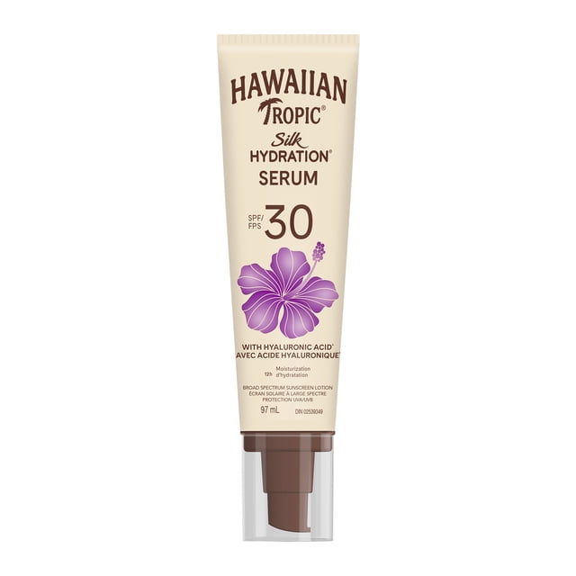 Hawaiian Tropic Silk Hydration Sunscreen Lotion Serum SPF 30