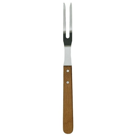 Handle Fish Fork - Update International Stainless Steel Pot Fork with Wood Handle