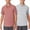 Rose Wood Haze Sd / Heather Icy Grey, variant on 32 DEGREES Cool Men's 2 Piece Short Sleeve Performance Polos Rose Wood Haze SD/Heather ICY Grey, XX-Large