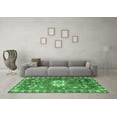 thumbnail image 3 of Ahgly Company Indoor Rectangle Animal Emerald Green Traditional Area Rugs, 6' x 9', 3 of 4