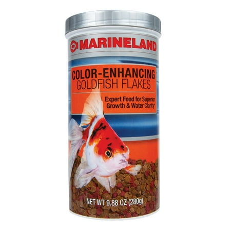 marineland color-Enhancing Goldfish Fish Food flakes