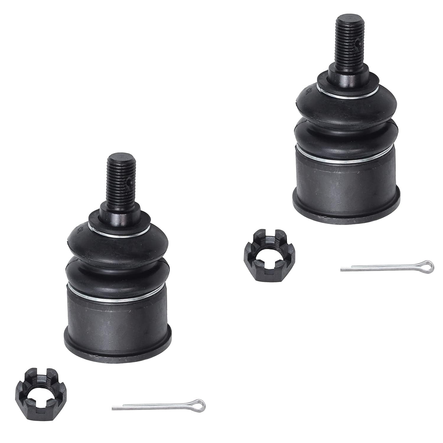 Detroit Axle - Front 12pc Suspension Kit for 2008-2012 Honda Accord 2008 2009 2010 2011 2012, 2 Upper Control Arms 2 Lower Ball Joints 2 Sway Bars 4 Tie Rods 2 Boots Replacement