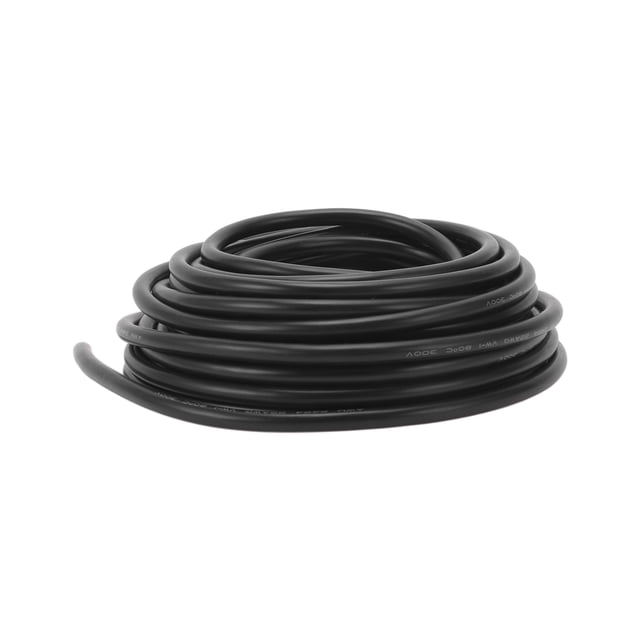 Cables de Tierra Eléctrica para Automóviles Unique Bargains 30FT Negro TC 1 Pcs 22AWG 8 Conductores Totalmente Aislados y Con Chaqueta de Toque Suave Universal