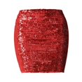 thumbnail image 2 of Women's Sparkly Sequin Party Skirt for Stage Shows Festivals Nightclub and Special Events, 2 of 2