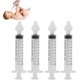 thumbnail image 1 of Irrigador nasal de 4 piezas con jeringas para bebés recién nacidos y niños pequeños, limpiador nasal seguro de alta calidad con succión nasal de silicona limpiable reutilizable Ti, 1 of 1