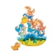 thumbnail image 5 of Juego de equilibrio de bloques de madera, habilidades motoras finas, reconocimiento de forma, juguetes de dinosaurio de madera sensoriales para niñas, 5 of 9