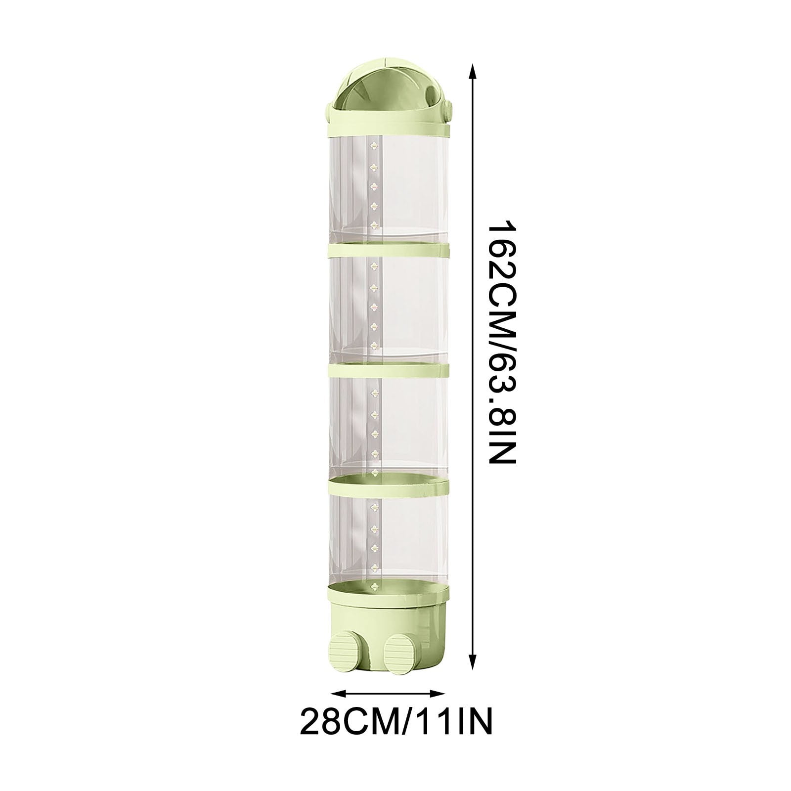 Vikakiooze Vertical Toy Storage Tube Stuffed Animals Storage Tube Plushies Storage Stuffed Animals Organizer Tube Pet Transparent Bucket For Kids Toy OrganizerLarge Toy