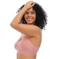 thumbnail image 2 of Joyspun Women’s Wireless Bonded Bra with Mesh Inserts, Sizes XS-XXXL, 2 of 6