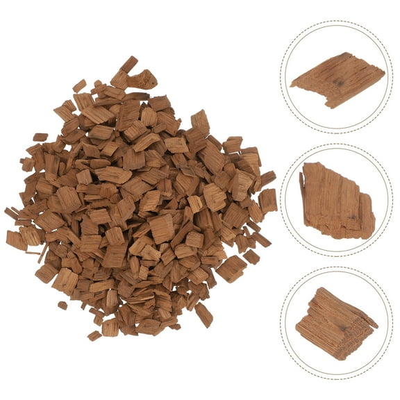 1 Pack Aging Wine Oak Chips Red Wine Oak Wood Chips Home Brewing Supplies(Medium Toasted)