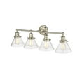 thumbnail image 2 of 4144-MG-Millennium Lighting-Eyden - 4 Light Bath Vanity-11.25 Inches Tall and 34.88 Inches Wide-Modern Gold Finish, 2 of 7
