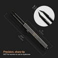 thumbnail image 6 of CIVIVI Tac-N-Tweeze Durable Stainless Steel Industrial Tweezers - Perfect for Splinter Removal & Outdoor Use C19062B-A, 6 of 7