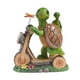 thumbnail image 2 of luz del césped,Estatuillas Estatua Esculturas Adornos ín,Turtle Riding Garden ,Patio de césped con escultura de animales a prueba de agua,Decoración Paisaje Baoblaze luz del césped, 2 of 9
