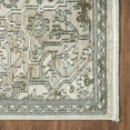 thumbnail image 4 of Abani Savoy Collection Area Rug Mid Century Modern Bedroom Living Room Decor Floor Rug 5 x 8 Beige Green, 4 of 5