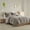 King Grey#1, variant on Cotton Bedding Set, Full/Queen Shaggy Long Fur Comforter Mini Set, Grey Comforter Set,Polyester Bed In A Bag, Household Supplies & Décor Bedding Bedding Sets Full/Queen Shaggy Long Fur Comforter Mini