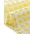 thumbnail image 5 of DARING DIVA Women's Square Neck Gingham Tops Sleeveless Blouses XS Yellow, 5 of 6