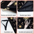 thumbnail image 4 of 1pc Polyester Book Cover Notebook Wraps Rectangle Palm 340x240mm, 4 of 7