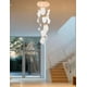 thumbnail image 2 of Candil Colgante Led 12 Luces Led Moderno Dorado, 2 of 4