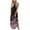 Wine, variant on TJAZFJPA Black Dress Summer Dresses Womens Casual Sleeveless Round Neck Swing Summer Dress Flowing Tank Long Dresses Maxi Dress Beach Dress Feather Print Vest Loose Dress Dresses Women Party