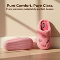 thumbnail image 5 of Kensie Womens' Slippers – Cozy House Slippers for Women, Soft and Fuzzy Indoor Slippers, 5 of 9