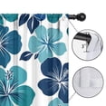 thumbnail image 4 of Blackout Kids Curtains,Blue Pioneer Flower Childrens Insulated Curtains Set Of 2,Bedroom Essentials,Toddler Room Decor 42x54in(106x137cm), 4 of 4