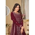 thumbnail image 4 of Custom Made Indian Designer Sharara Suits For Women & Girls Heavy Georgette Kurta Kurti Sets, 4 of 5