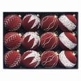 thumbnail image 1 of Herunwer Velvet Christmas Ornaments Balls, Flocked Christmas Tree Ball Hanging Ornaments Shatterproof Xmas Bulbs For Christmas Tree Decorations, 1 of 2