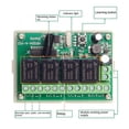 thumbnail image 3 of Interruptor de control remoto DC12V 24V 4CH 433M Control de recepción, 3 of 6