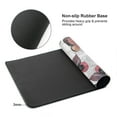 thumbnail image 4 of Kdxio Vintage Butterflies Print Large Gaming Mouse Pad,Non-Slip Base,Water Resist Keyboard Pad for Gamer,Office & Home,29.5 x 15.8 in, 4 of 9