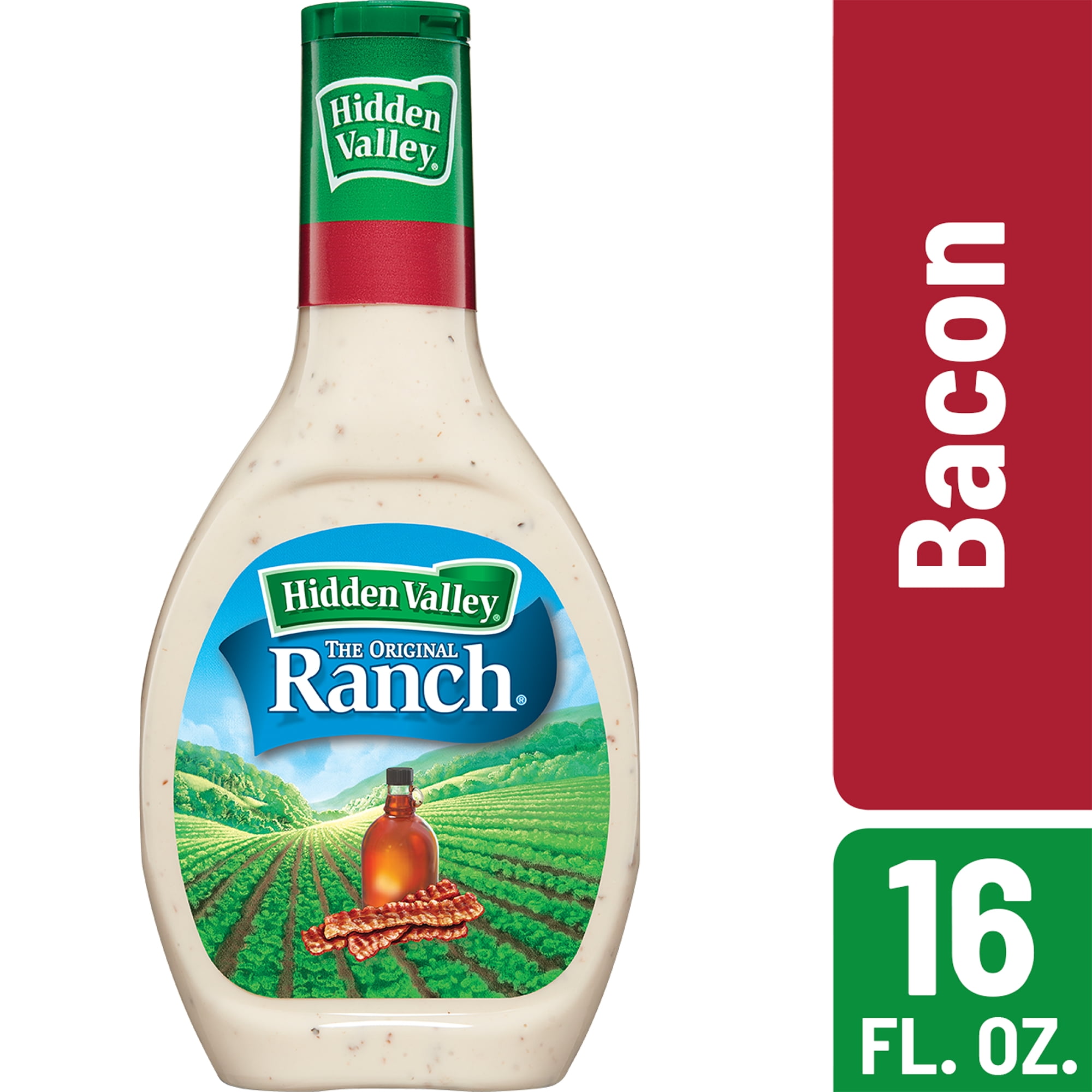Hidden Valley Bacon Ranch Salad Dressing & Topping, Gluten Free 16 oz