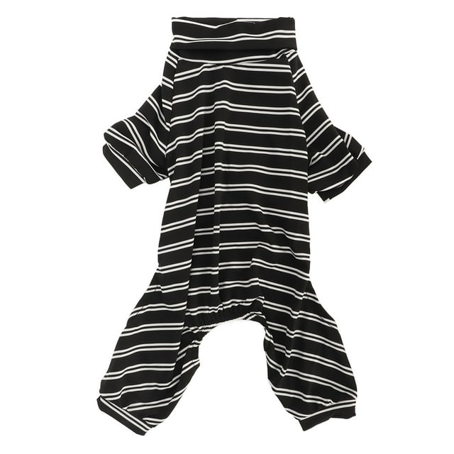 Pijamas a rayas para cachorros, pijamas a rayas para perros, pijamas clásicos a rayas para perros, pijamas para perros de cobertura completa, durabilidad probada en el tiempo