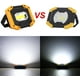 thumbnail image 3 of Foco LED recargable de 30 W y 2000 lm T-SUN para obras de construcción, luz de trabajo con 4 pilas 18650, linterna portátil de 3 modos, reflector LED USB para camping, obras de construcción, garajes, 3 of 5