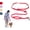 Red, variant on Heavy Duty Hands Free Dog Leash for Medium to Large Dogs for Comfortable Running, Jogging Walking | Dual D-Rings | Soft Padded Traffic Handle | Both Ends 360 Rotating Carabiners (Leash Length 7.7 ft)