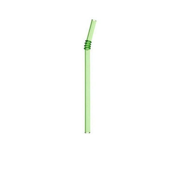 Aesthetic Colorful Tableware Glass Bar Tools Christmas Decoration Party Supplies Drinking Straw GREEN