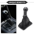 thumbnail image 3 of Perilla de cambio de marchas Unique Bargains con cubierta para VW Golf 4 1997-2005, plástico negro, perilla de cambio manual de 5 velocidades, 3 of 6