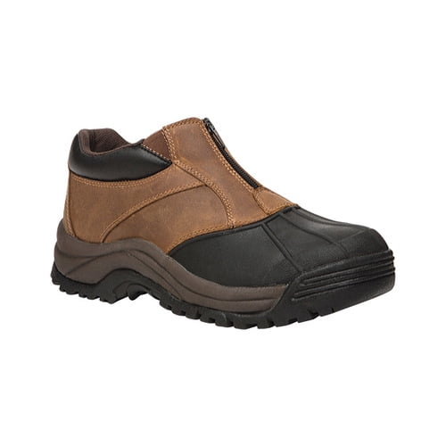 propét men's blizzard ankle zip snow boot
