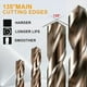 thumbnail image 2 of Juego de Brocas de Cobalto M35 Acero de Alta Velocidad Twist Jobber Longitud para Metal Endurecido, Acero Inoxidable, Hierro Fundido (13 Piezas), 2 of 5