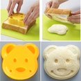 thumbnail image 4 of Bearachild Molde para sándwich, accesorios para equipos, moldes profesionales con forma de pan, oso de dibujos animados, tostadas manuales, molde DIY, Herramientas y accesorios para hornear Bearachild HA036286-00, 4 of 6