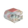 thumbnail image 3 of Geneva Home Mode Belize Ensemble de Literie, Grand, Corail, 3 of 5