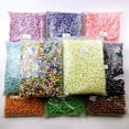 thumbnail image 2 of U8MO 1600pcs DIY AB Color Imitation Pearl Spacer Beads Craft ABS Plastic Loose Beads-Orange-1600pcs / bag, 2 of 9