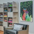 thumbnail image 6 of Marmont Hill "Winter Foxes" by Sascalia Painting Print on Wrapped Canvas, 6 of 7