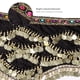 thumbnail image 5 of Falda creativa para mujer, para danza del vientre, con diamantes y monedas (negro), 5 of 6