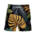 thumbnail image 4 of IROINNID Mens Swim Trunks 5" with Mesh Lining Quick Dry Bathing Suits for Men Swim Shorts Swimwear, 4 of 5