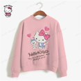 thumbnail image 1 of Hello Kitty Chandail en Molleton Imprimé pour Femmes, Chandails à Capuchon à Manches Longues, Chandail à Capuchon Surdimensionné pour Femmes, Chandail en Molleton Imprimé Dessin Animé pour Femmes Y2k HOEMLIN, 1 of 6
